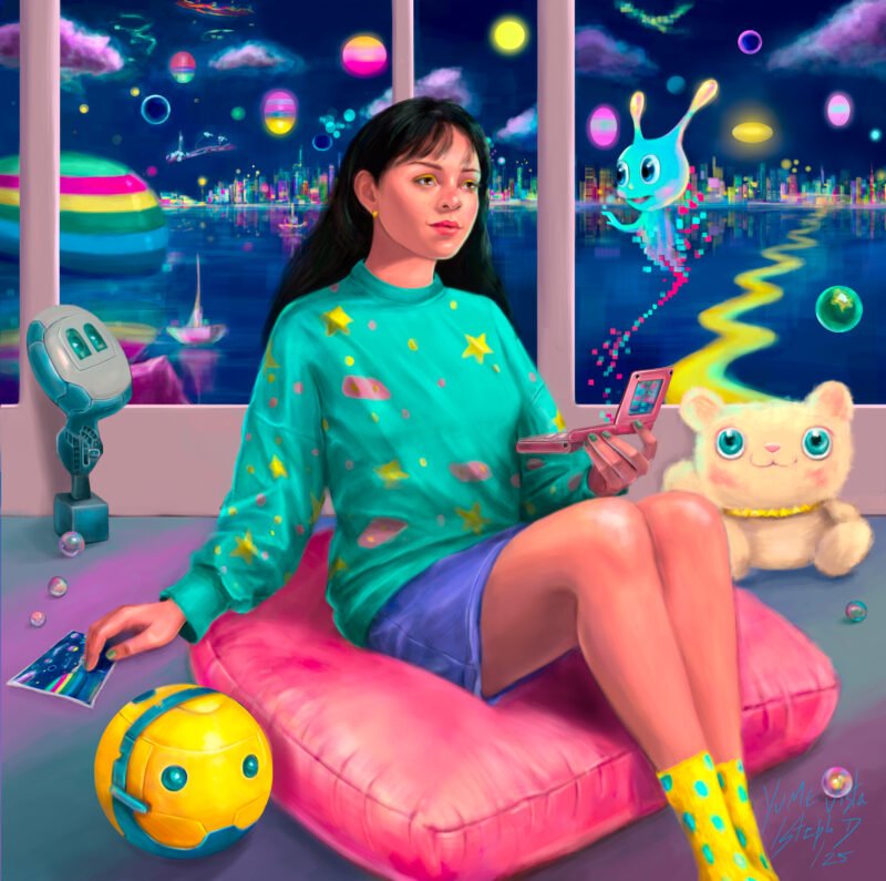 Cosmic Voyager Print